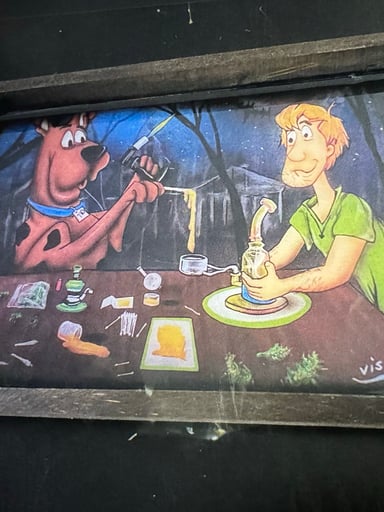 Preview pic of Scooby doo dabs tray
