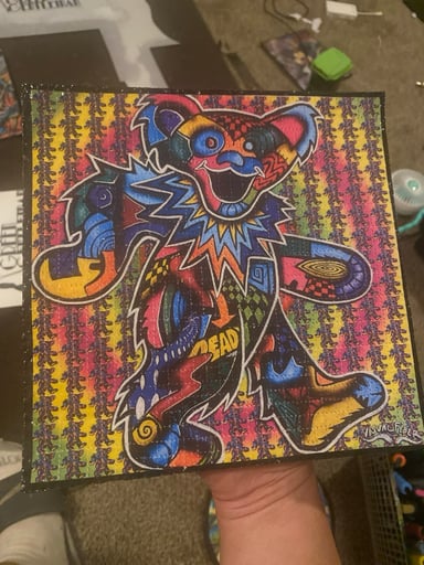 Preview pic of Blotter art  dabmat( with a free matching blotter)