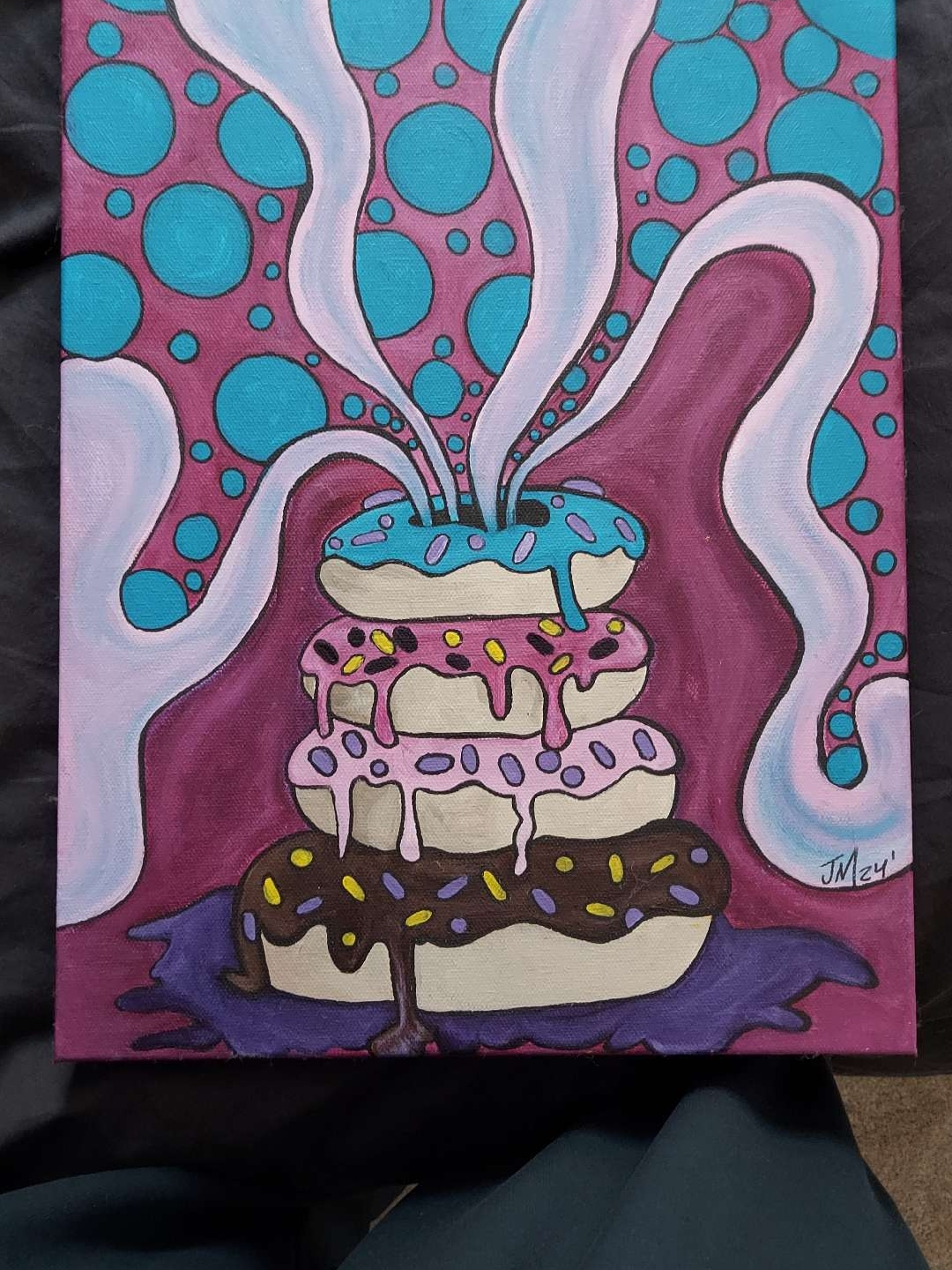 Kgb inspired painting image 0