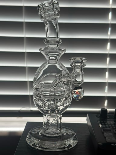 Preview pic of Greek Glass Faceted Fab Egg