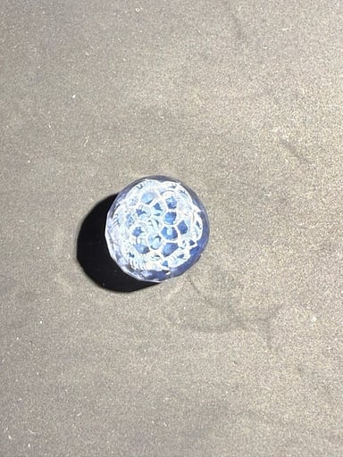 Preview pic of Eusheen glass fully faceted pearl