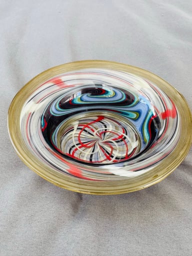 Preview pic of 🔥HEADIE SERVING DISH/ SEPARATION TRAY BAD ASS MULTI SECTION ELECTRUM LIP🤩