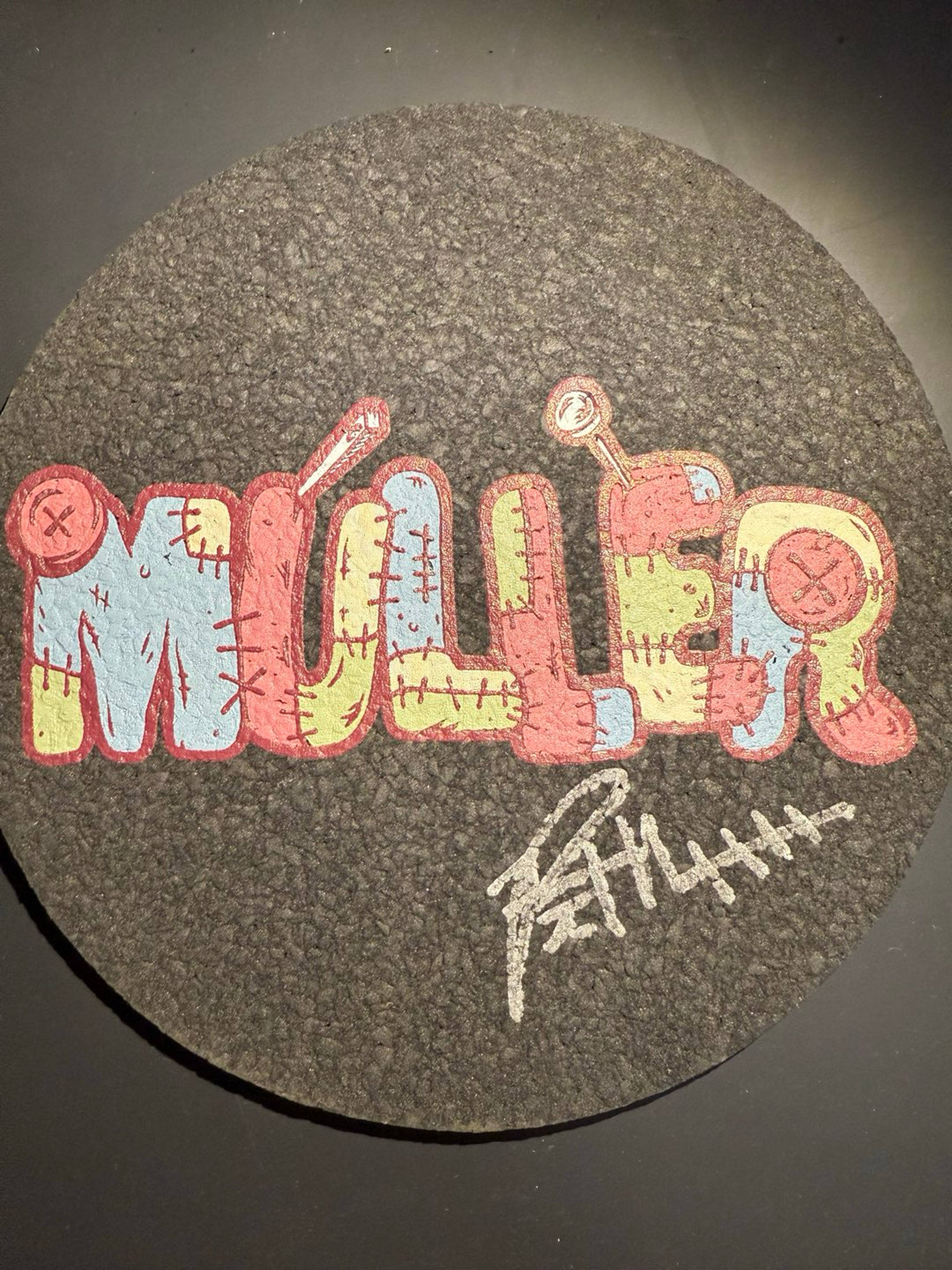 Preview pic of Muller glass signed moodmat