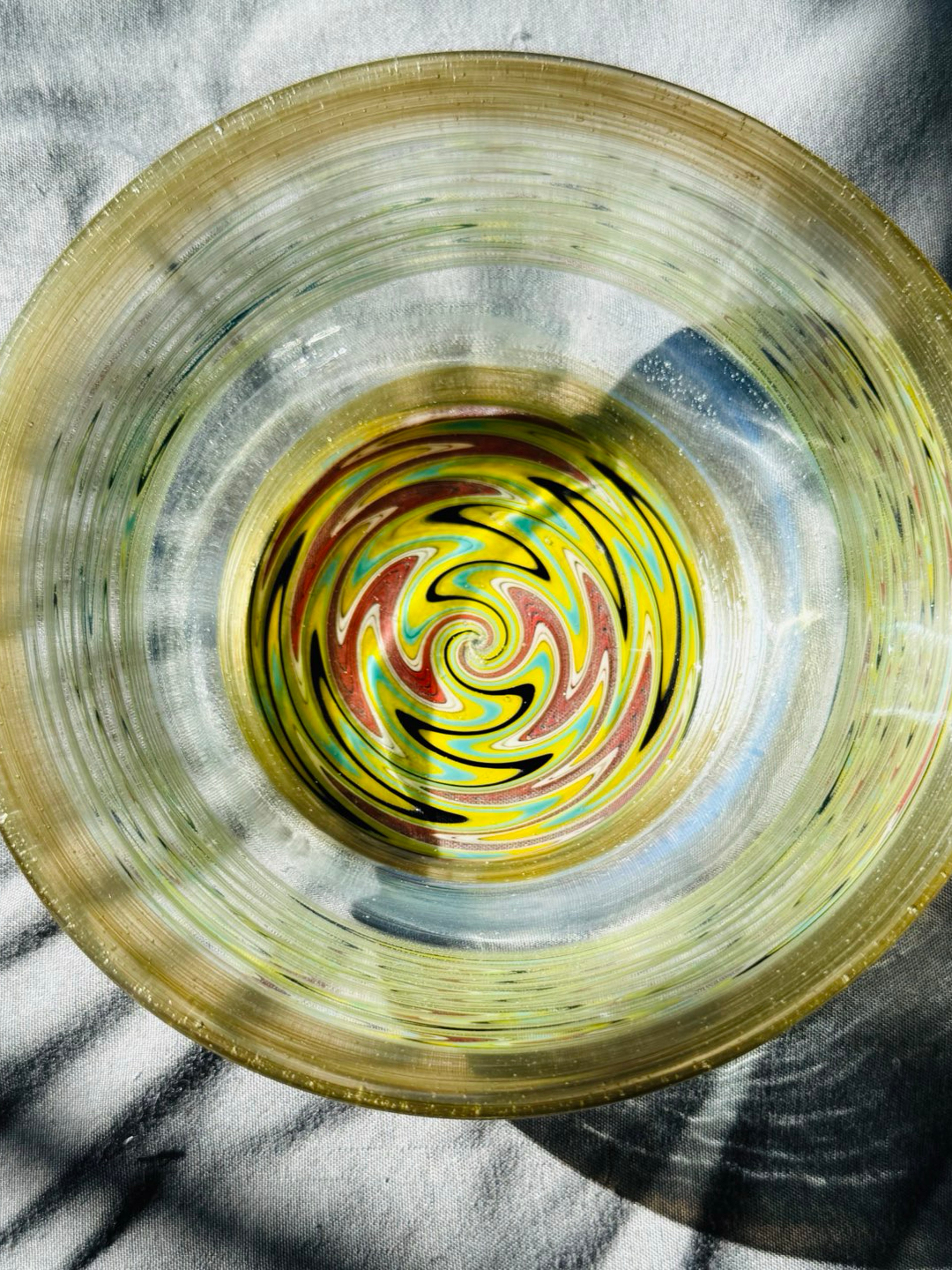 Preview pic of 🔥LG MULTI-SECTION UV WIG-WAG DEEP DISH HEADIE AF SERVING DISH/ SEPARATION TRAY 🤯