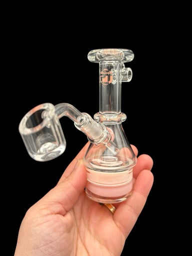 Preview pic of 4” Perk Tech x No Goo Pendant Rig - Pink