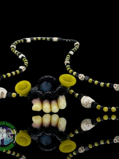 Preview pic of Aloof Glass - Pendant w/ Ken Piper Necklace #2