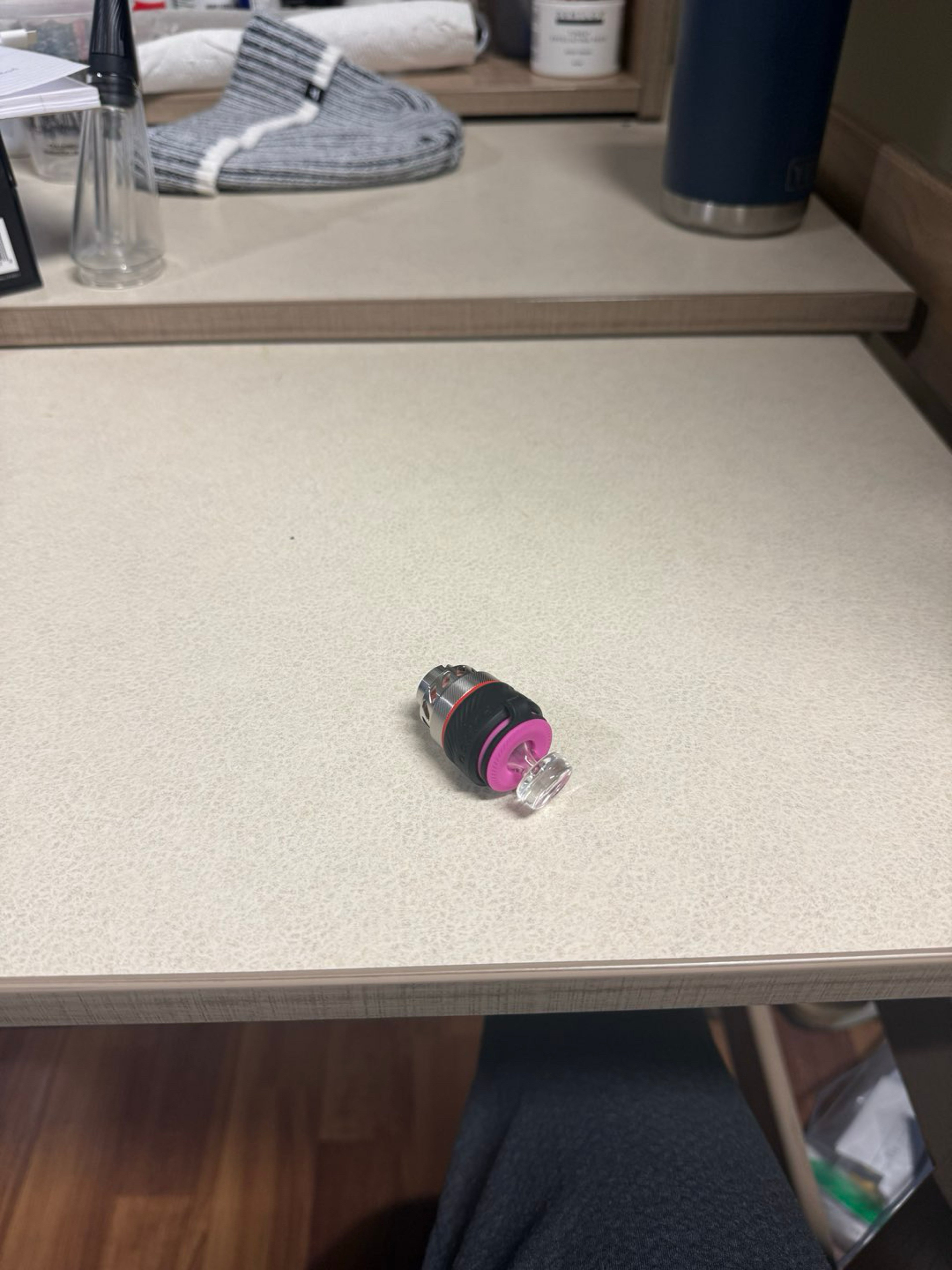 3dxl chamber for Peak Pro has glass joystick and purple color (unused) image 0