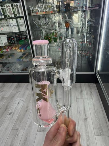 Preview pic of Mk glass 14/14 ash catcher beaker pink