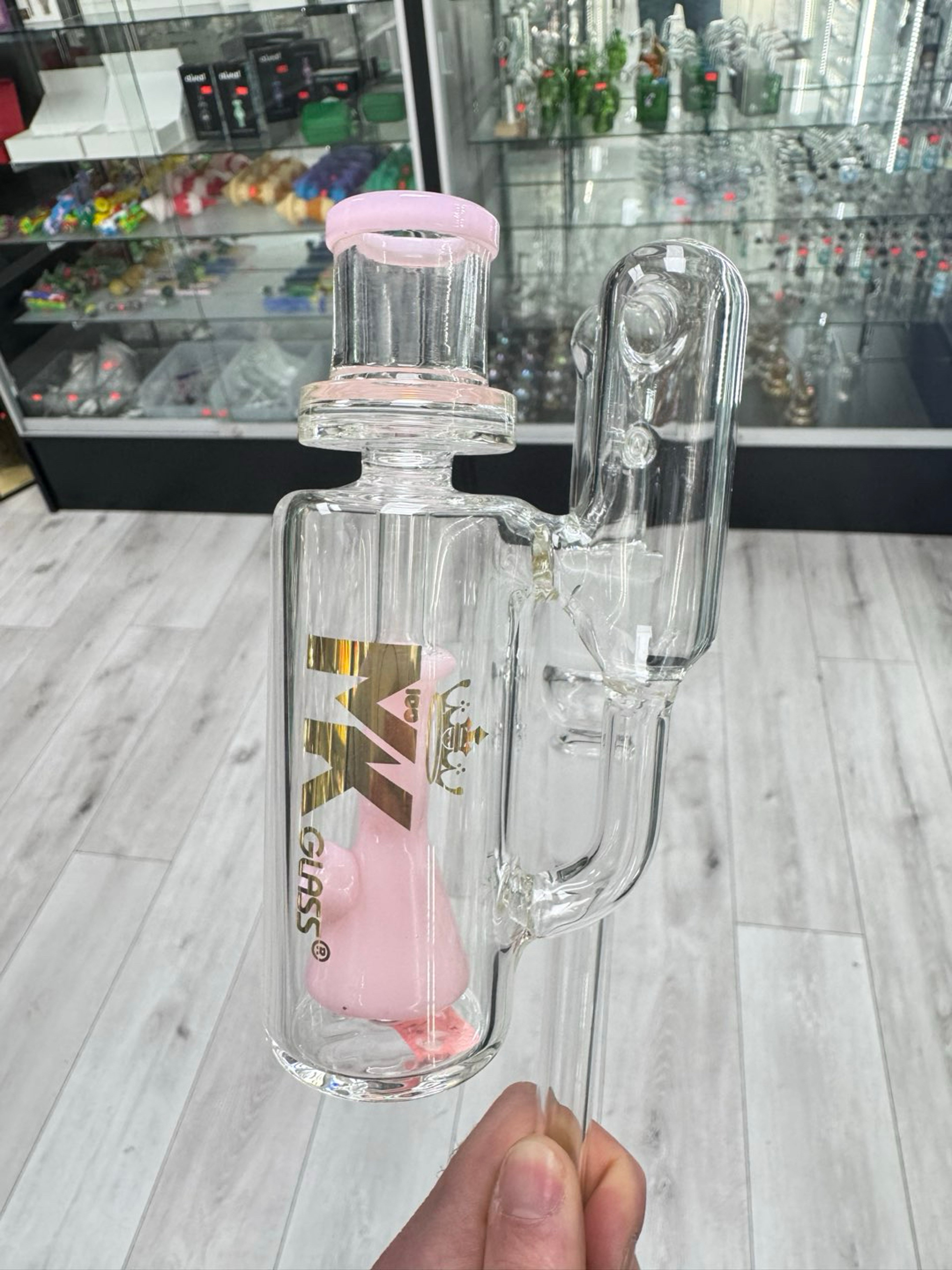 Mk glass 18/18 ash catcher beaker image 0