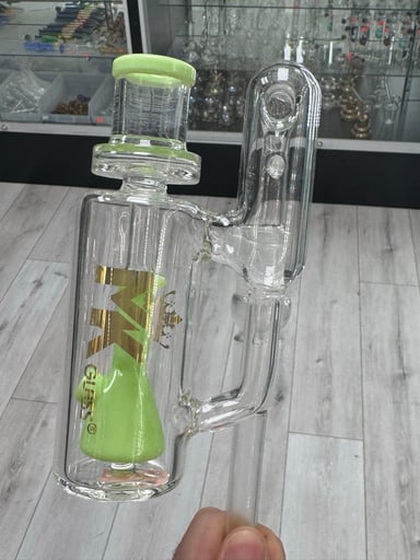Preview pic of Mk glass 18/18 ash catcher beaker green
