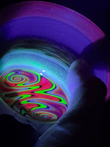 Preview pic of 🤯EXTREMELY RARE 🤯ELECTRUM UV WATERMELON CUSTOM HEADIE DISH🤯