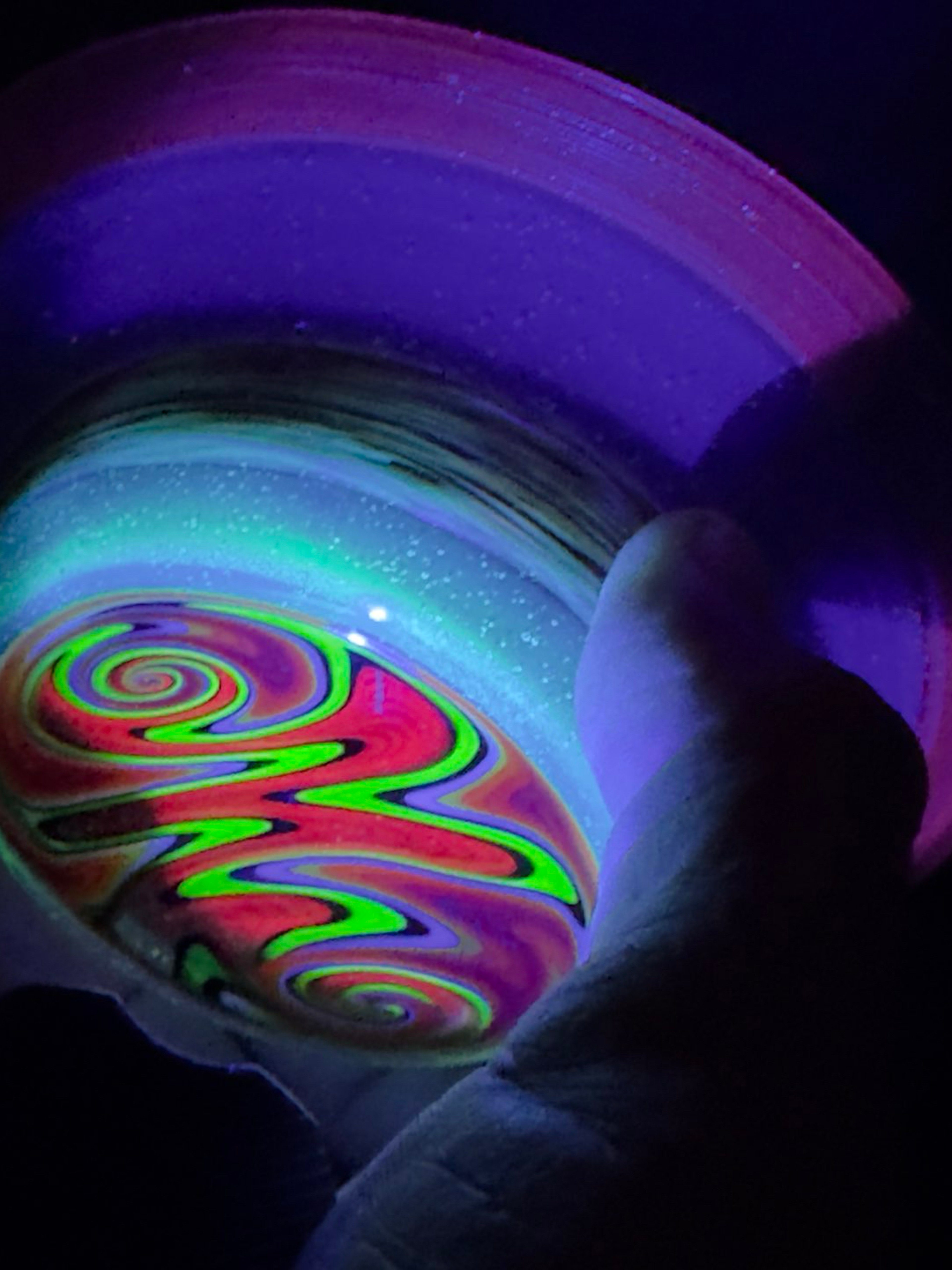 Preview pic of 🤯EXTREMELY RARE 🤯ELECTRUM UV WATERMELON CUSTOM HEADIE DISH🤯