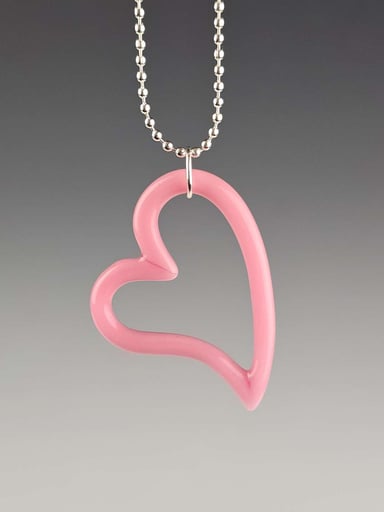 Preview pic of Spiller Woods Cotton Candy Heart pendant