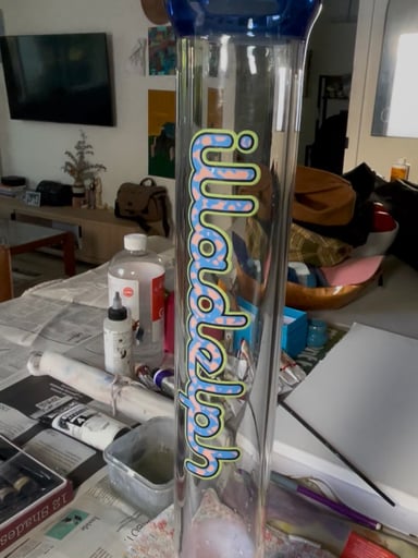 Preview pic of Medium size blue and pink illadelph