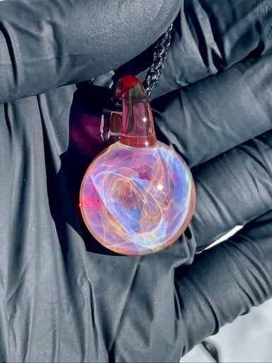 Preview pic of Chaos pendant pink #1