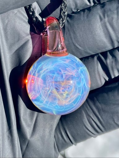 Preview pic of Chaos pendant pink #3