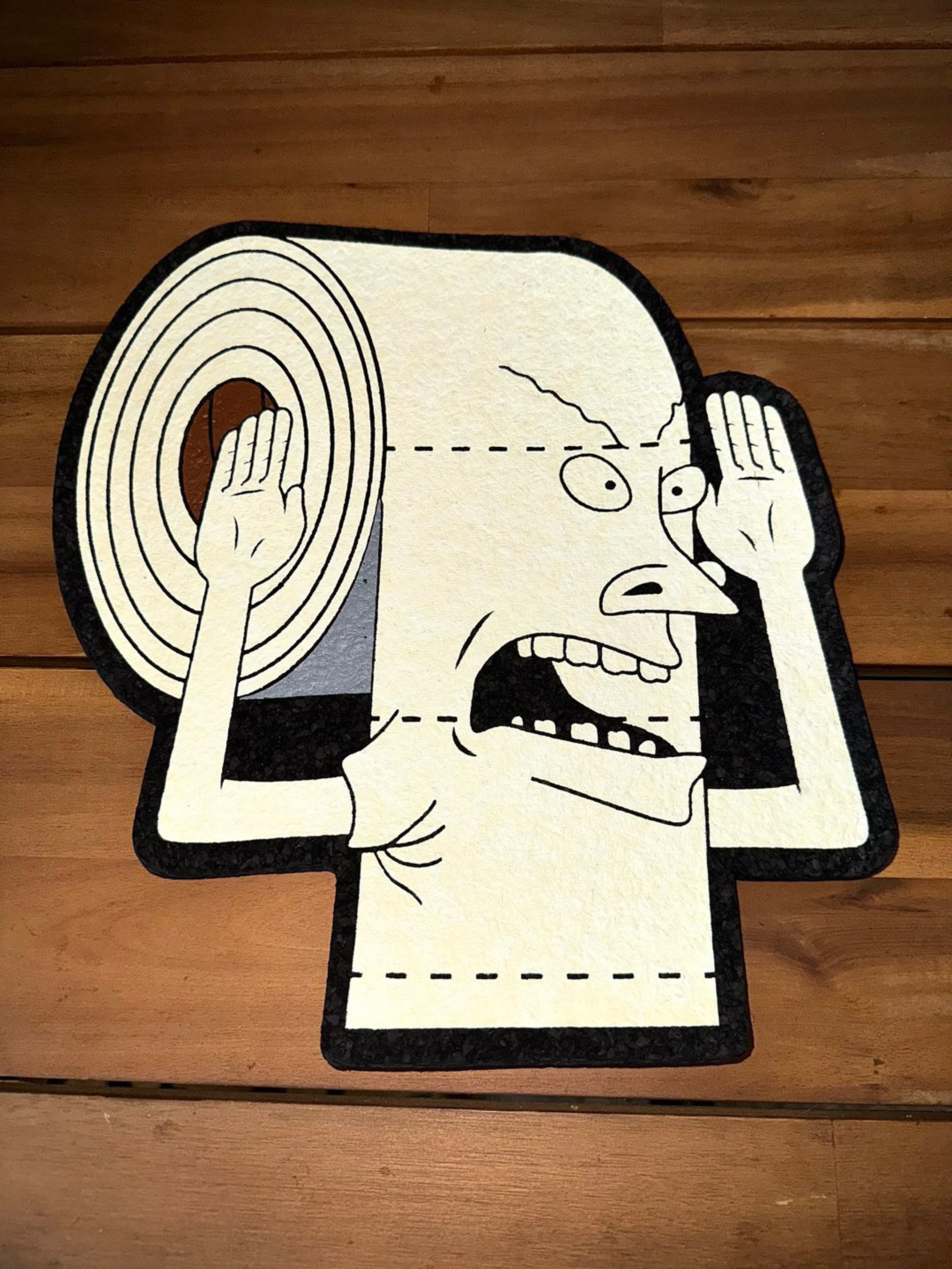 Preview pic of Steez Mcgee Teepee Glow In Dark Moodmat