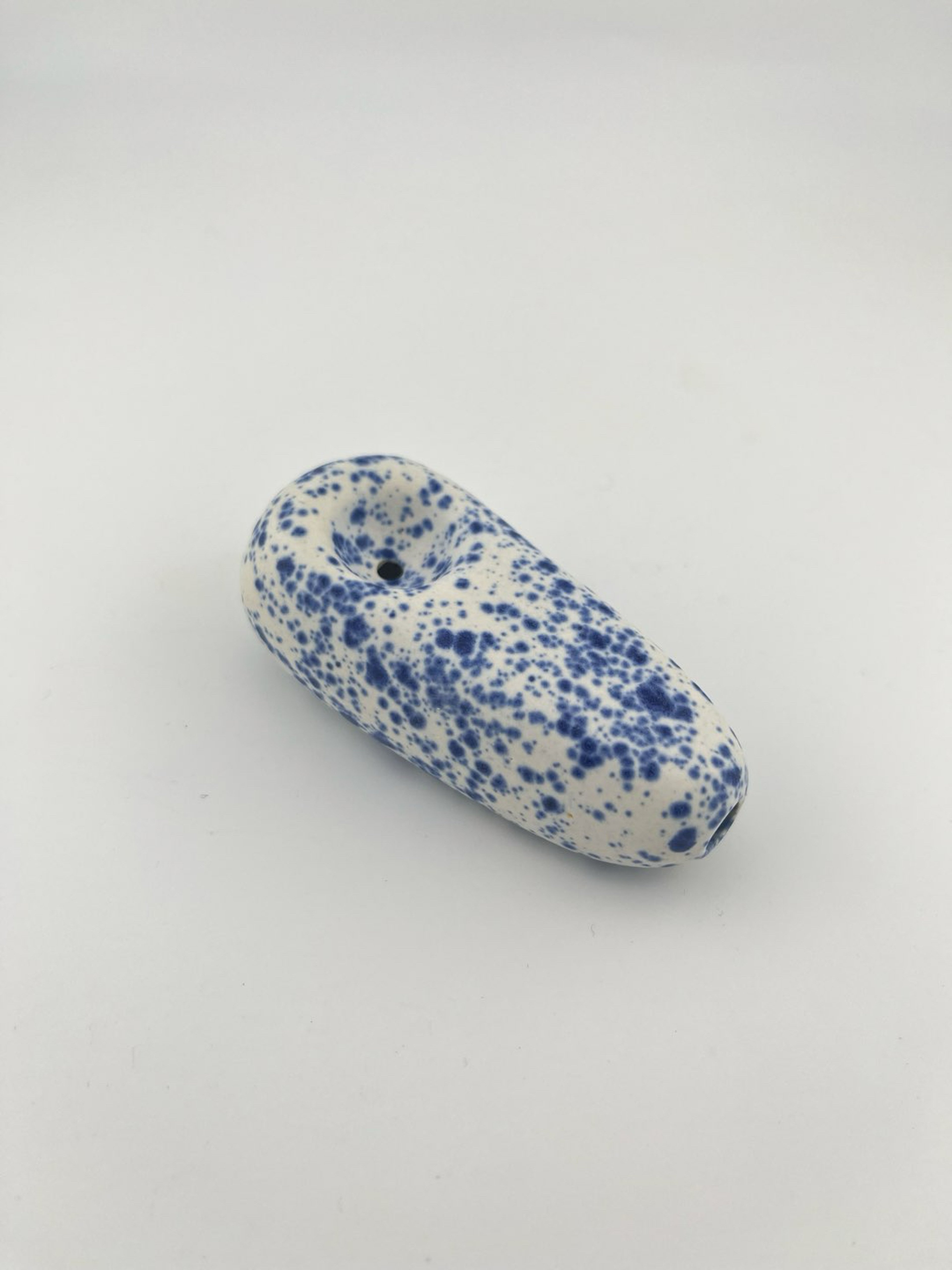 Preview pic of Mini Steamroller - Speckled Blue (Ceramic)