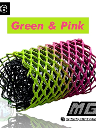 Preview pic of Mamba Guardzz - Heat Cage #66 - Blazer GT8000 Guard (Green & Pink)