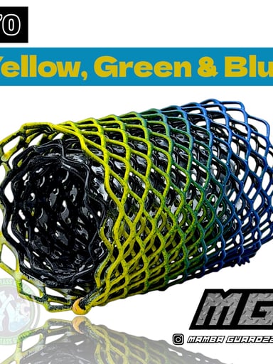Preview pic of Mamba Guardzz - Heat Cage #70 - Blazer GT8000 Guard (Yellow, Green & Blue)