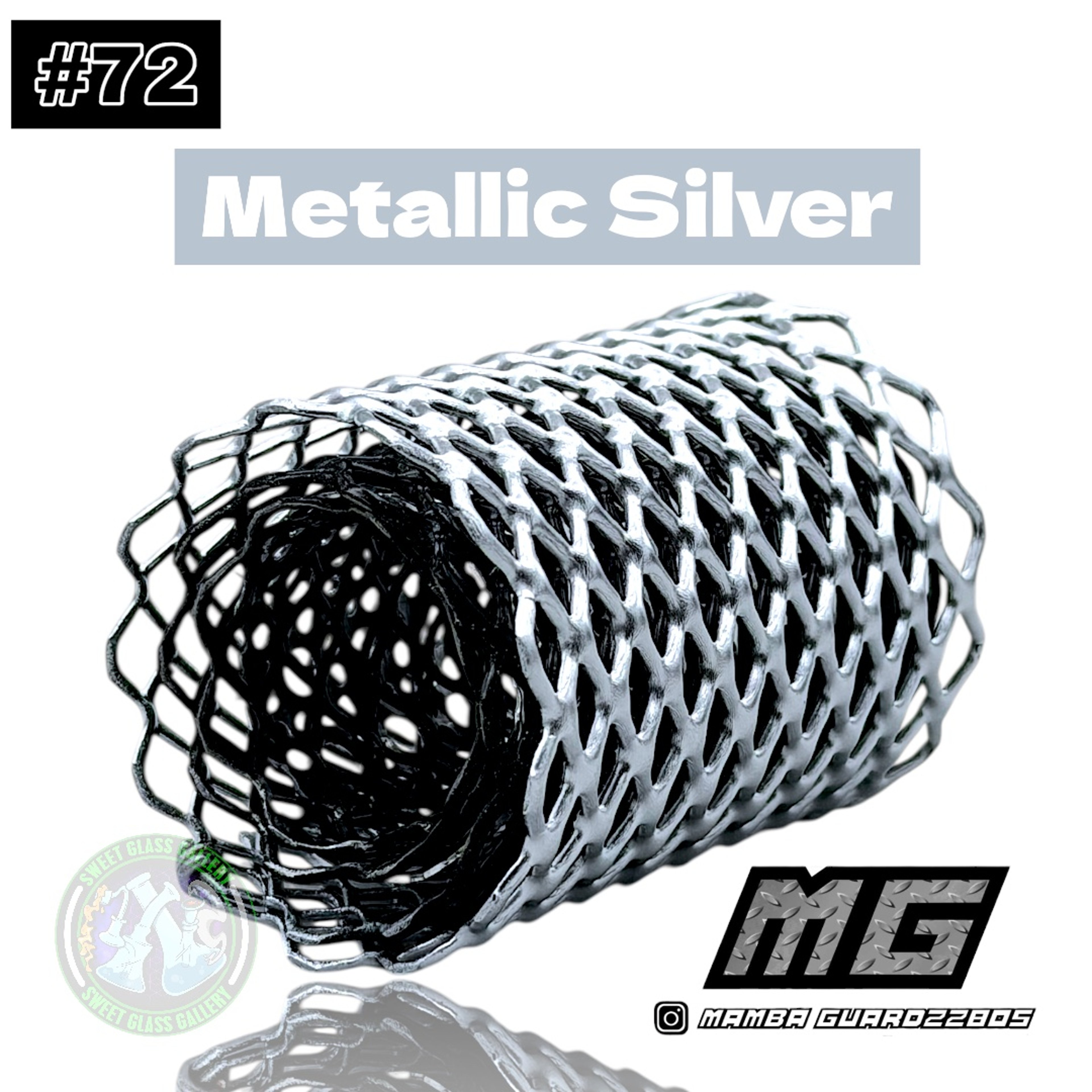 Preview pic of Mamba Guardzz - Heat Cage #72 - Blazer GT8000 Guard (Metallic Silver)