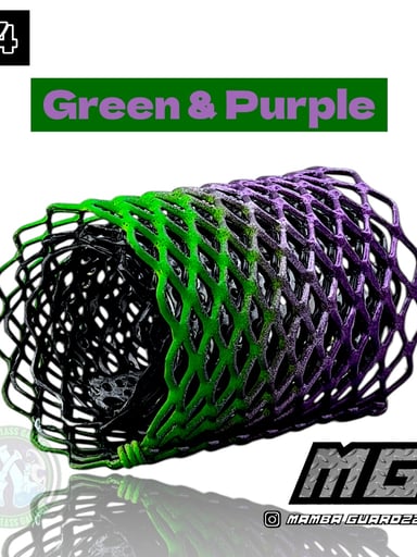 Preview pic of Mamba Guardzz - Heat Cage #4 - Blazer GT8000 Guard (Green & Purple)