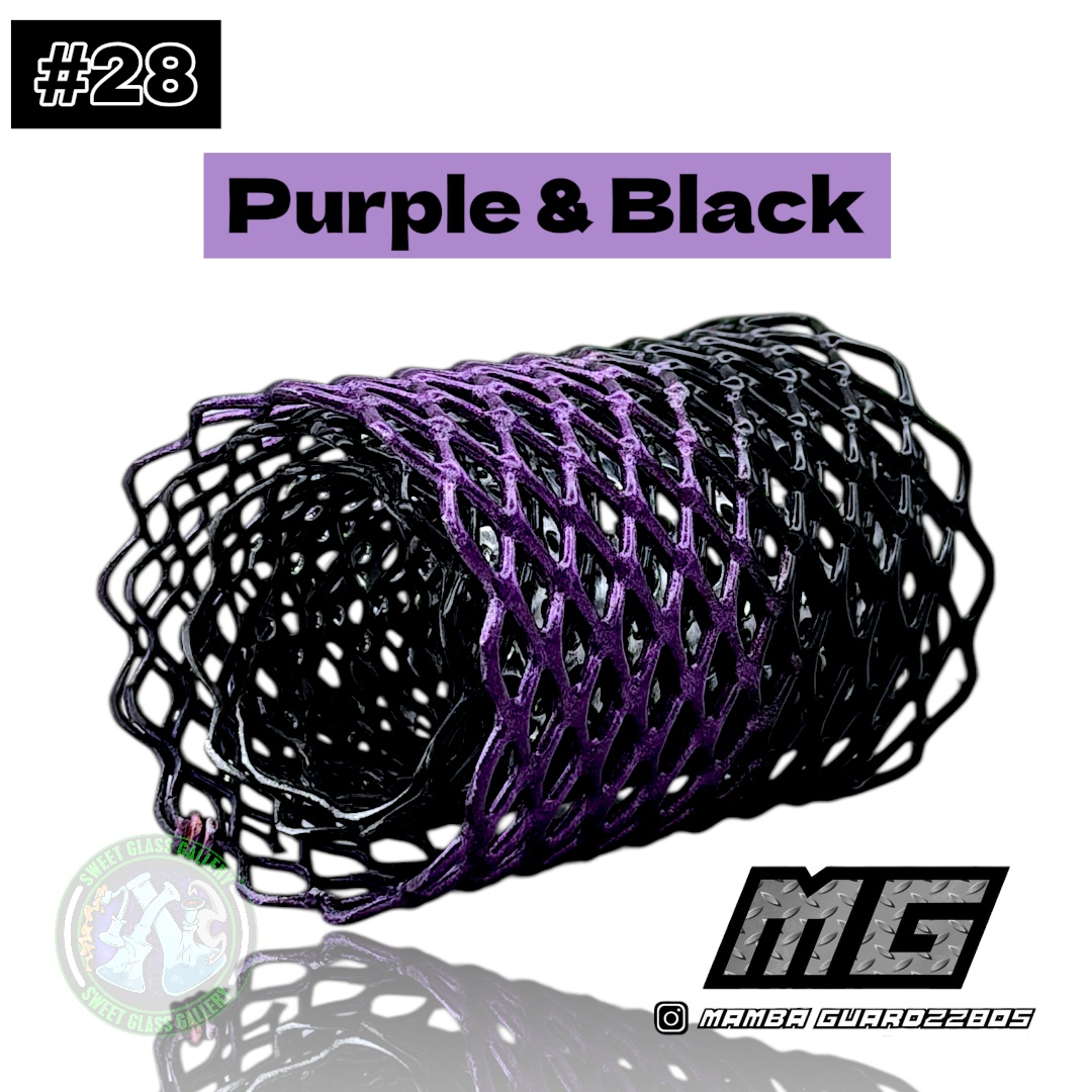 Preview pic of Mamba Guardzz - Heat Cage #28 - Blazer GT8000 Guard (Purple & Black)