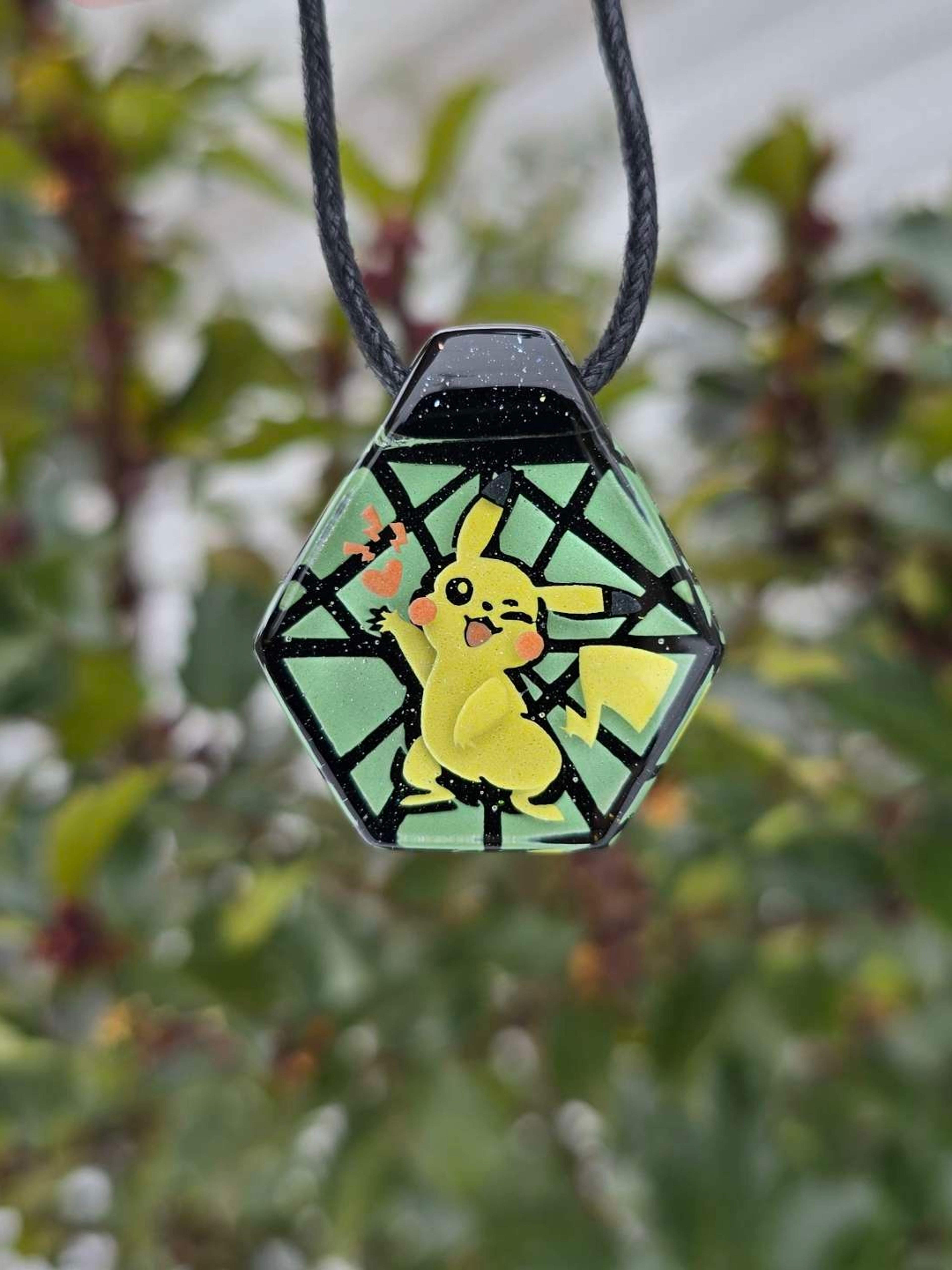 Preview pic of Pikachu Pokemon Layered Glow Pendant