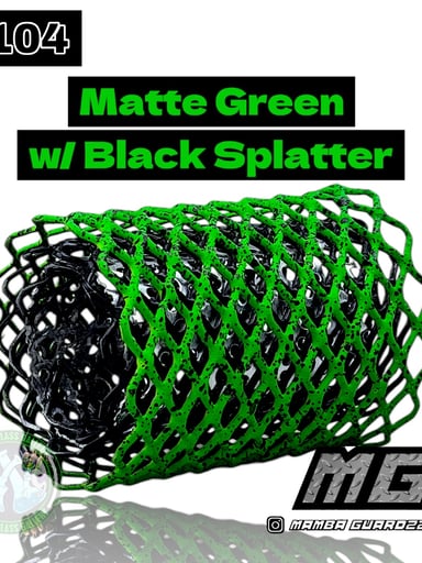 Preview pic of Mamba Guardzz - Heat Cage #104 Blazer GT8000 Guard (Matte Green & Black)