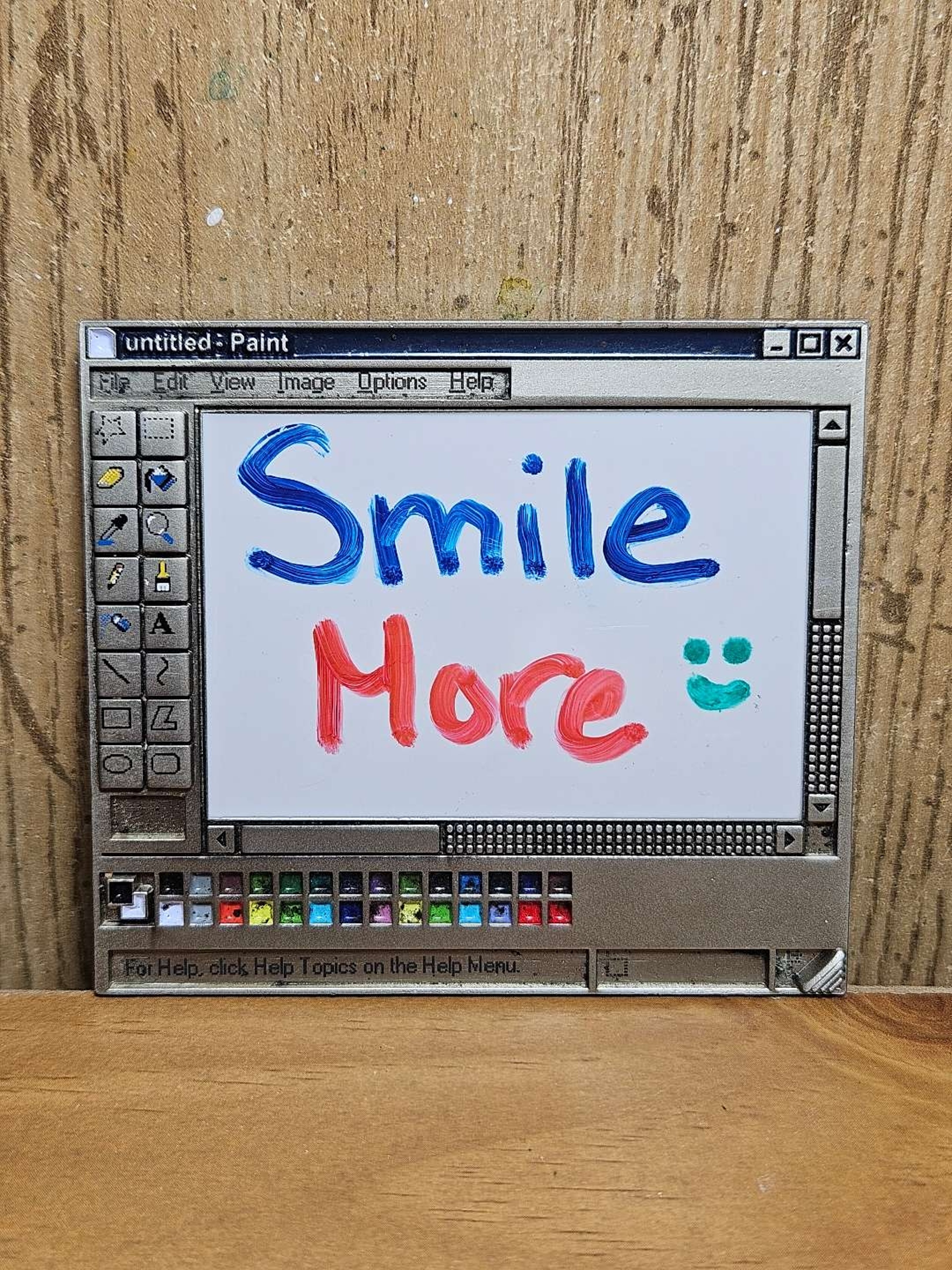 Microsoft Paint Enamel Pin image 0