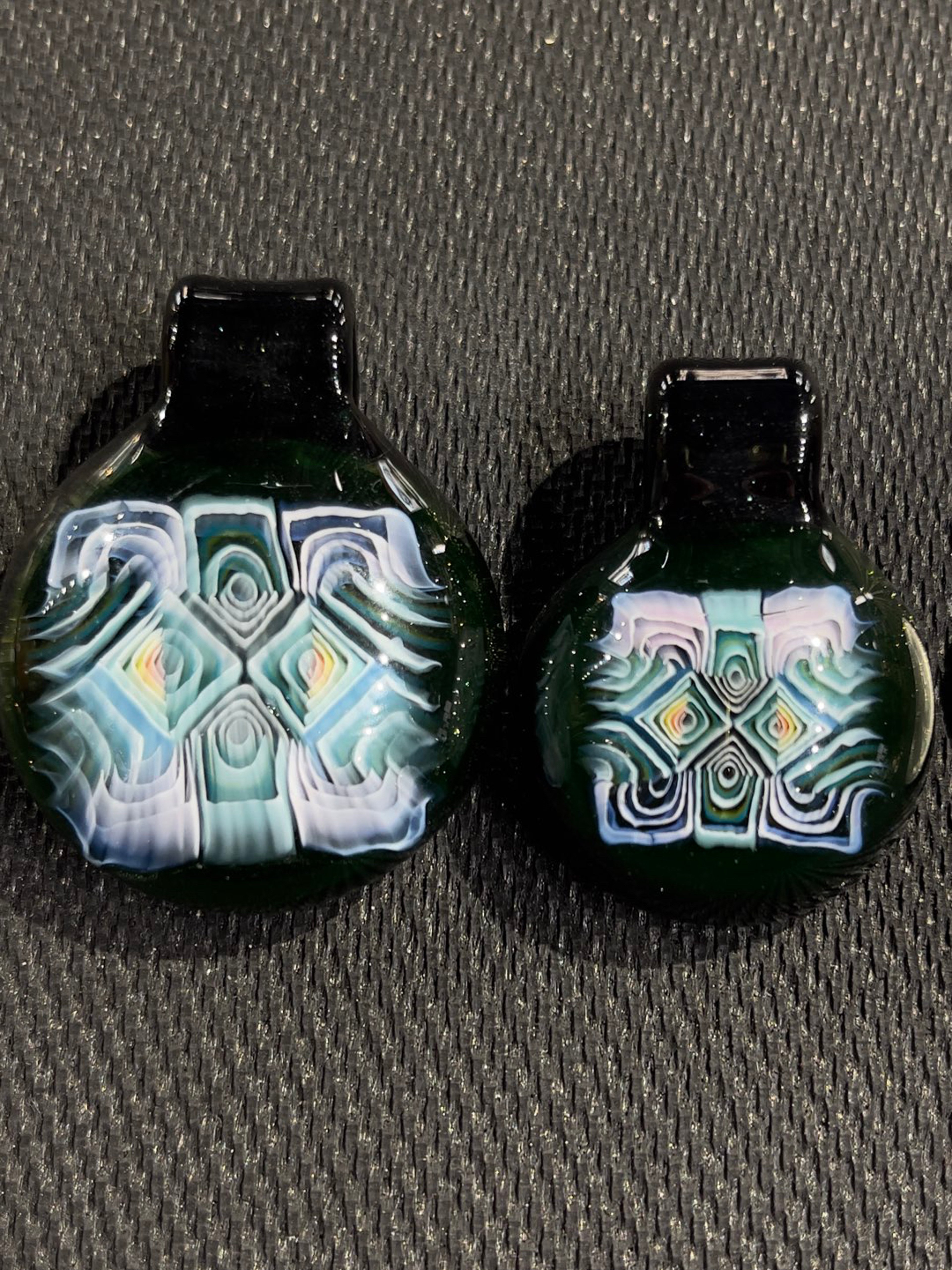 LARGE Jeff Heathbar Murrine Pendant image 0