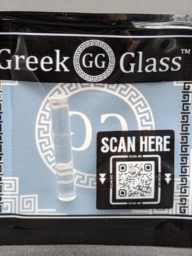 Preview pic of GREEK GLASS 5MM X 30MM PILLAR