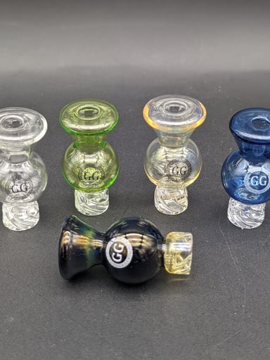 Preview pic of GREEK GLASS BUBBLE SPINNER CAP