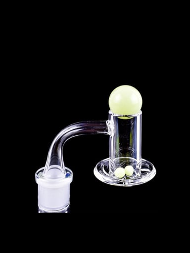 Preview pic of 14/90 Terp Blender Banger w/ (3pc) GLOW Marble Set