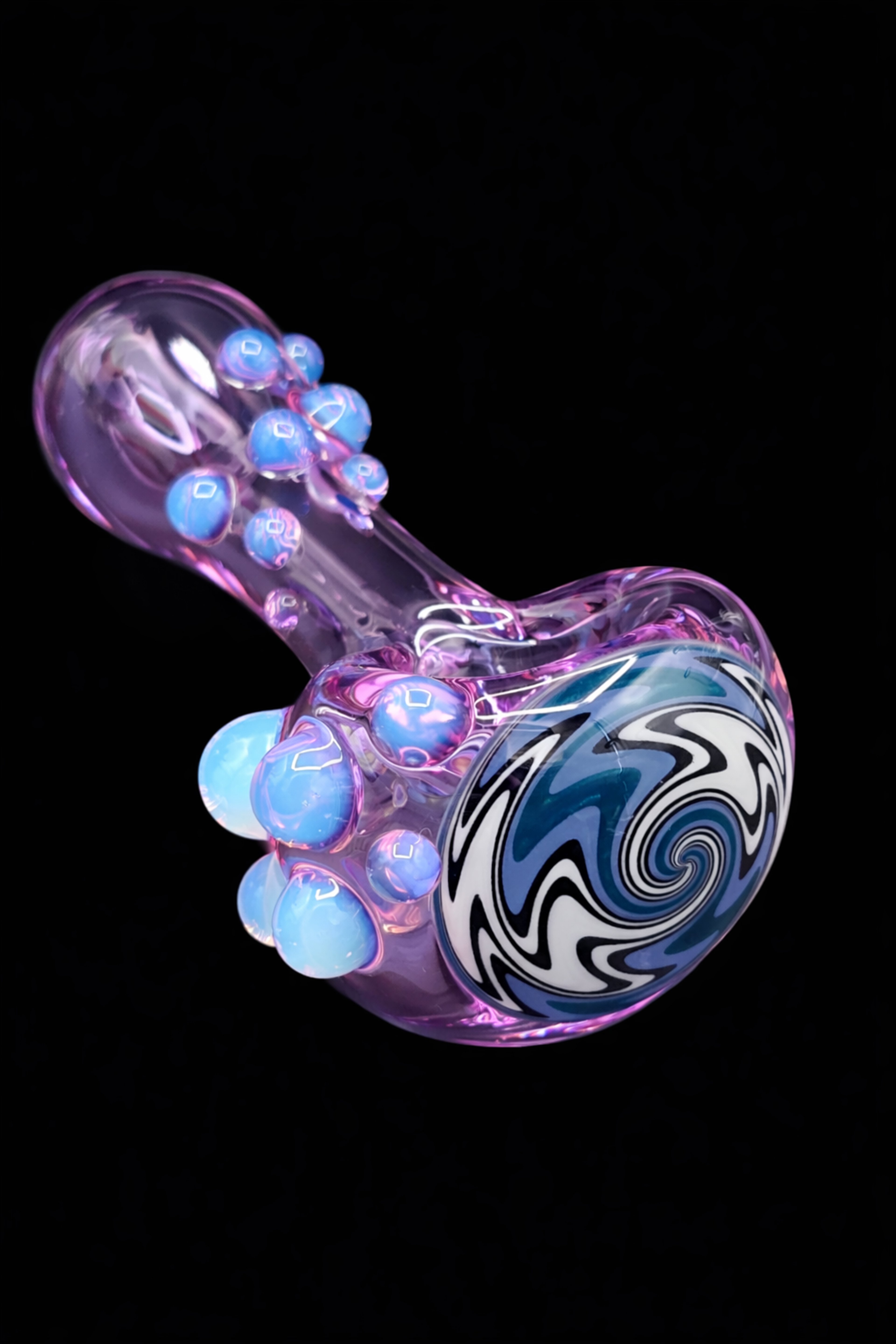 Purple And Ghost Wig Wag Pipe image 0