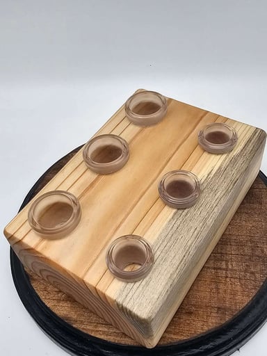 Preview pic of 6 hole custom slide holder