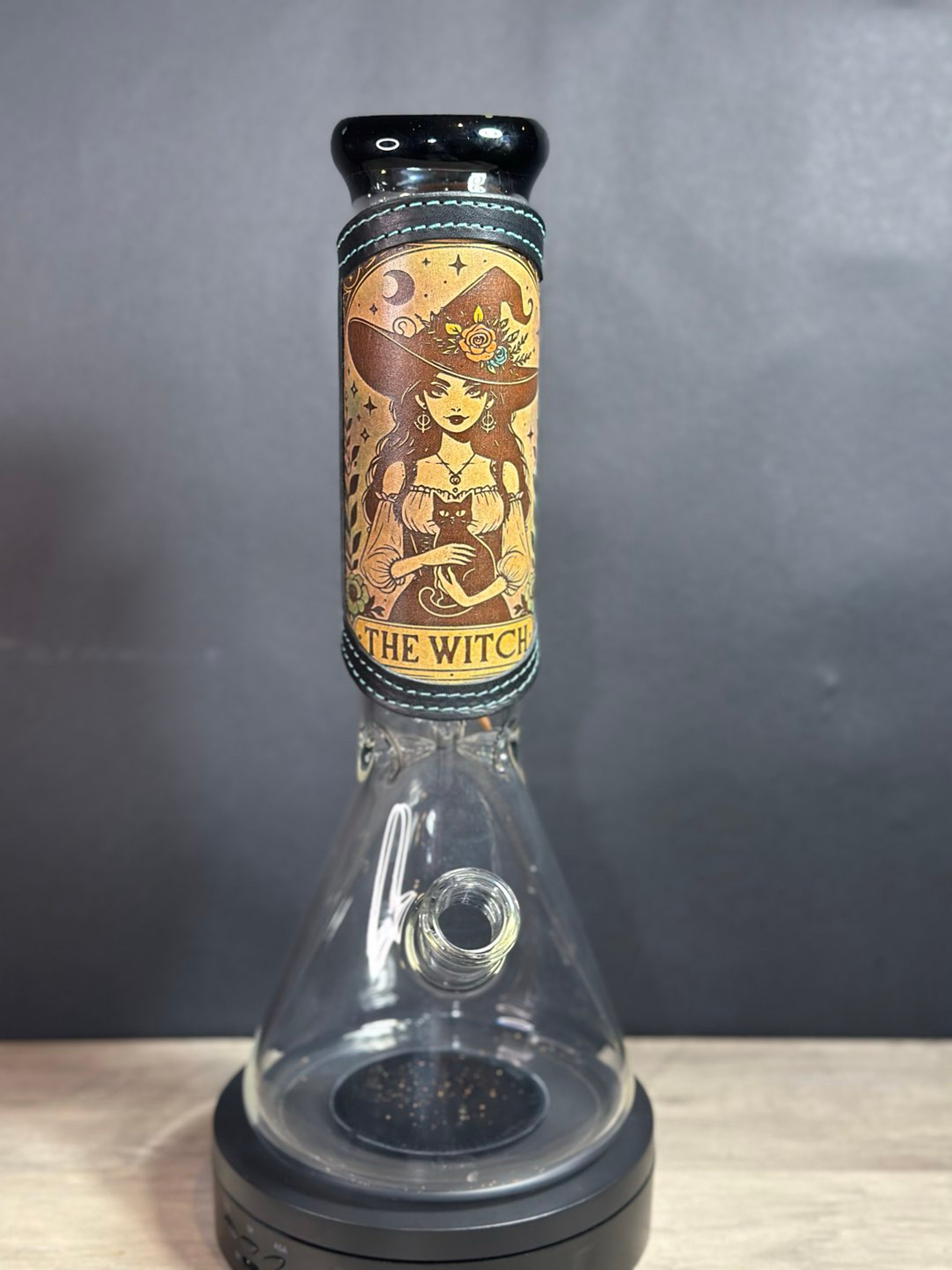 Preview pic of RipGrip – Handcrafted Leather Wrap with Hand-Stained Finish