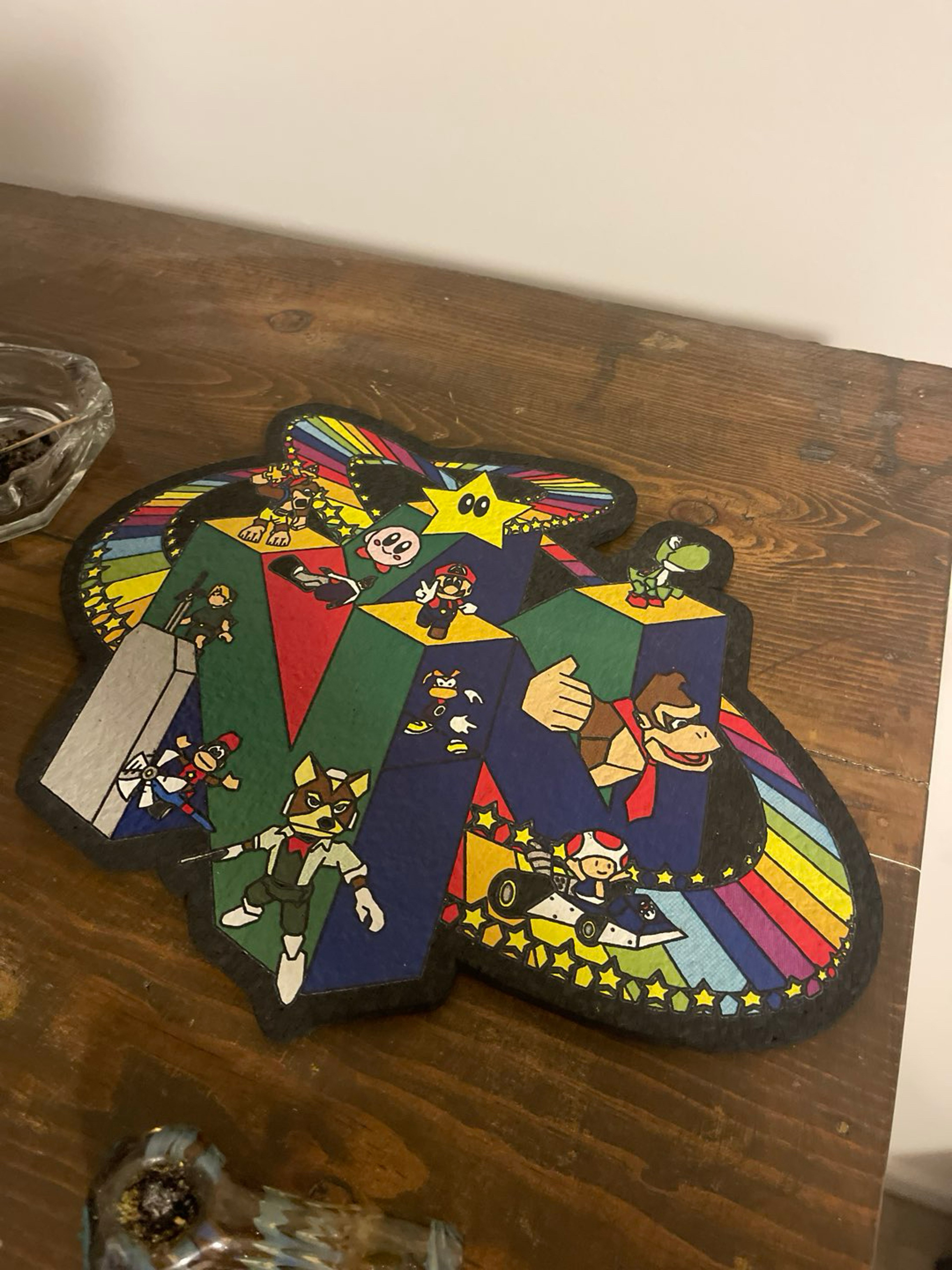 Preview pic of Nintendo characters moodmat