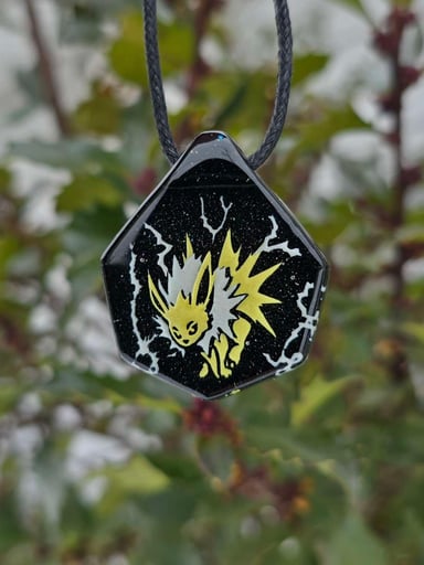 Preview pic of Jolteon Layered Glow Pendant