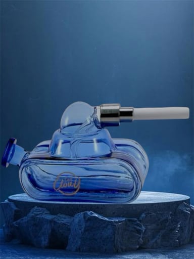 Preview pic of Cali CloudX Redfighter War Tank Nectar Collector in Blue