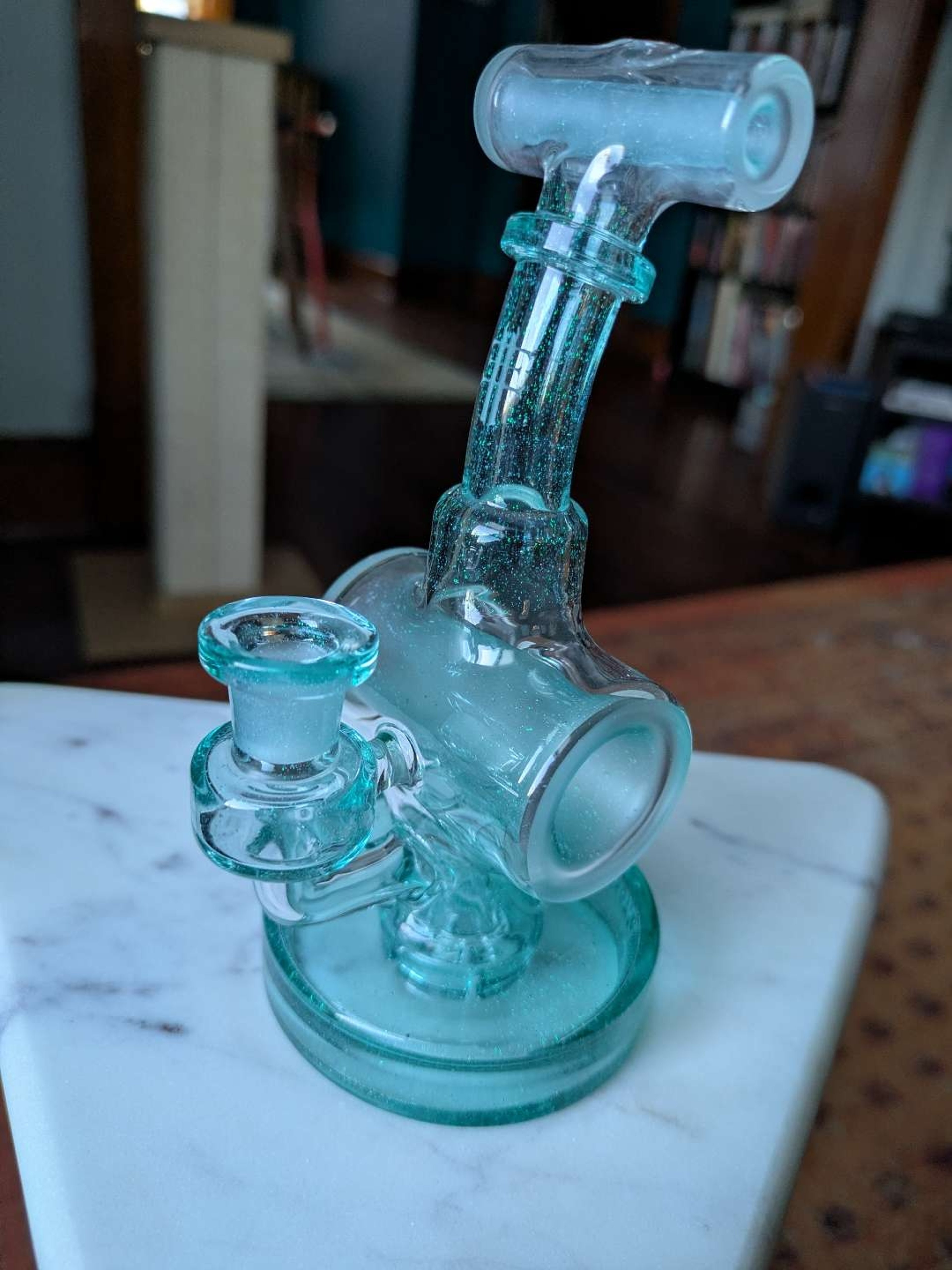 Evol Empire Pocket Eclipse in Artic Blitz green dichro image 0