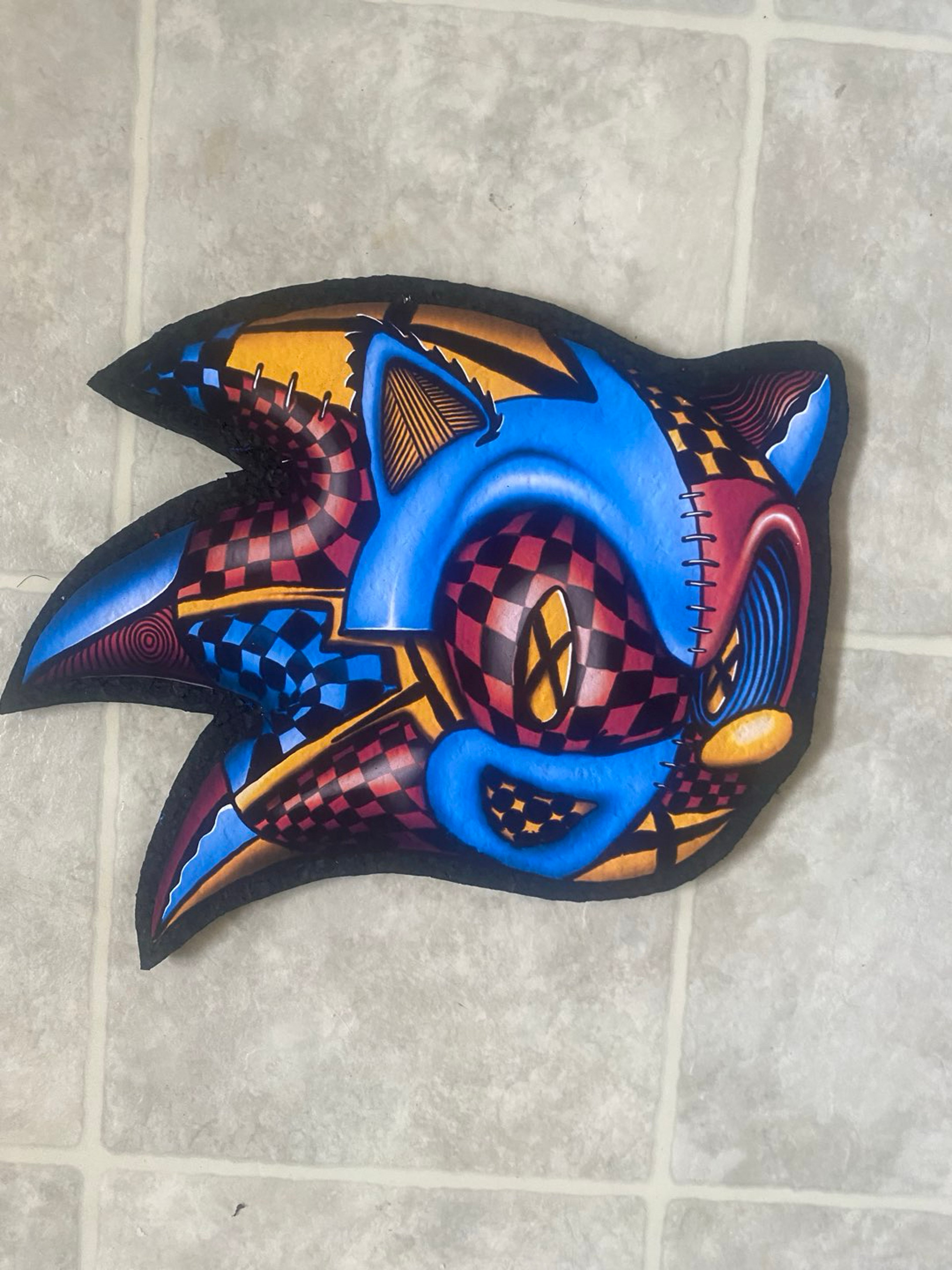 Preview pic of Sonic the hedgehog mat