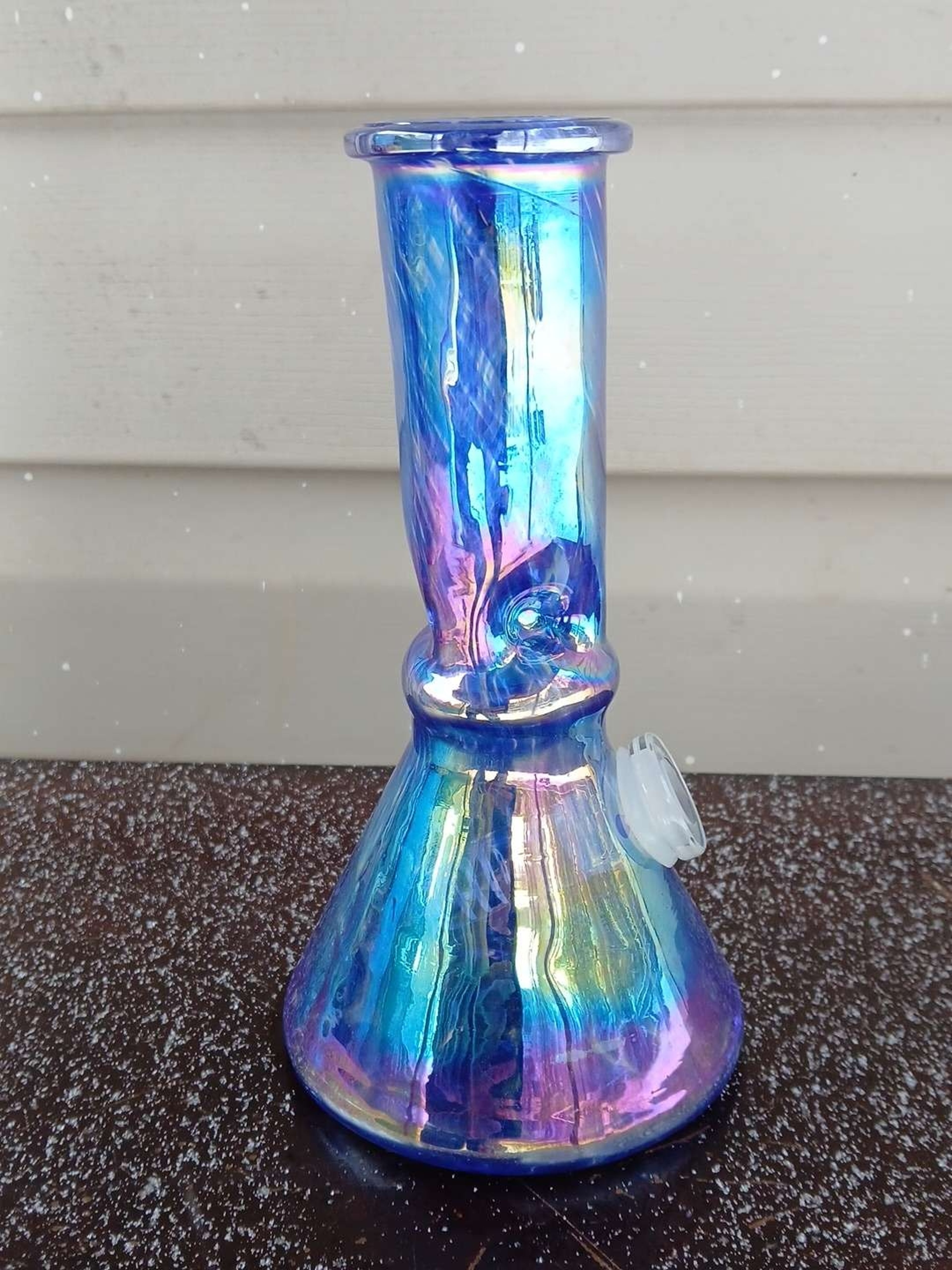 Fully worked metallic mini beaker image 0