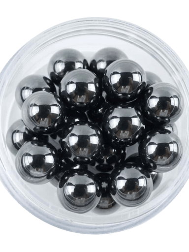 Preview pic of 2pk 3mm Moissanite Terp Pearl Black Grade B