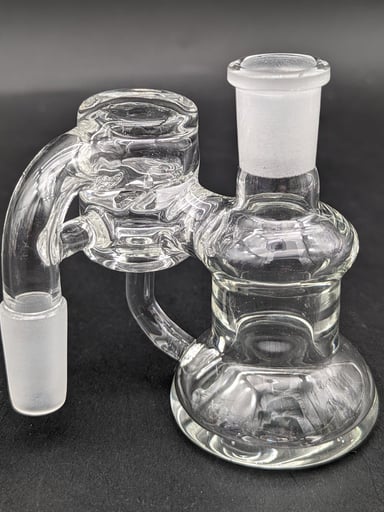 Preview pic of GREEK GLASS 14MM ASH CATCHER W/ SPLASH GUARD