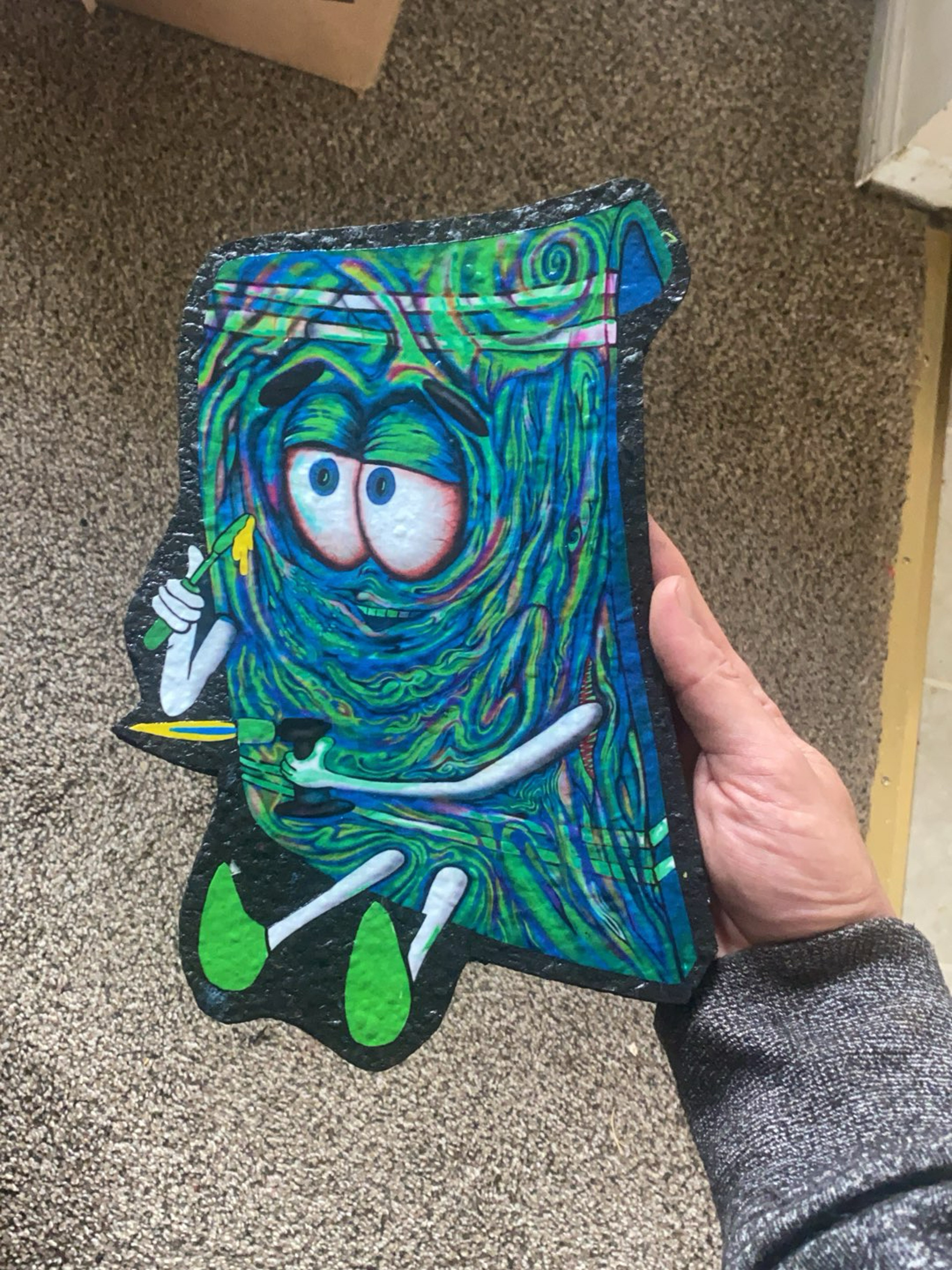 Preview pic of Green towelie