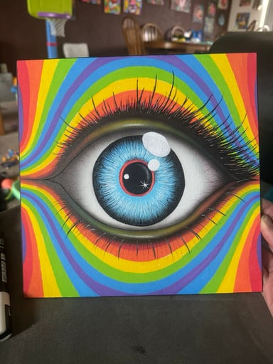 Preview pic of Eye canvas original