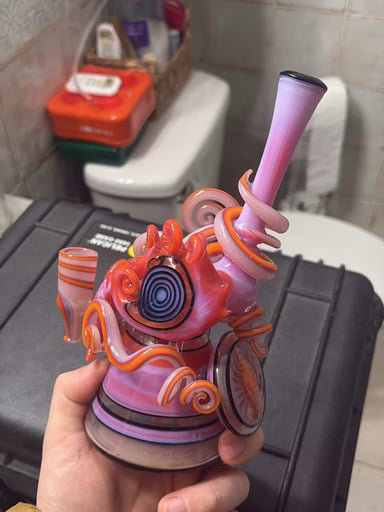 Preview pic of 2017 Fully Worked Rig (Egon Glass/HaHa Glass collab)