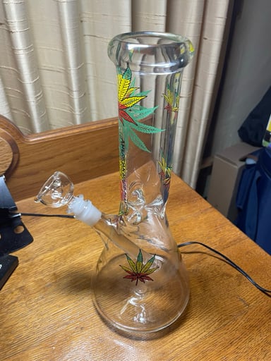 Preview pic of 13” AMG Rasta Bong