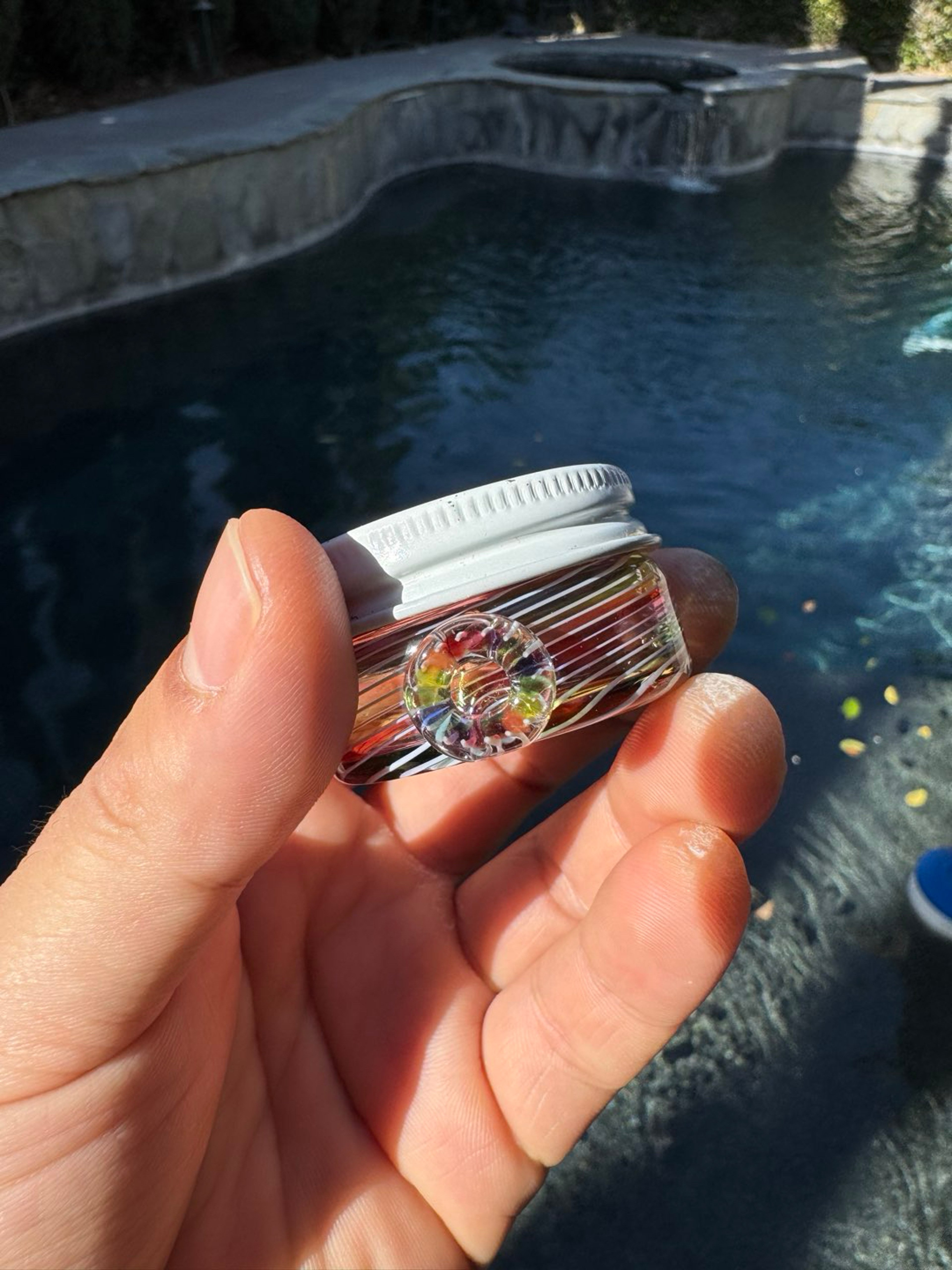 Karma glass baller jar image 0